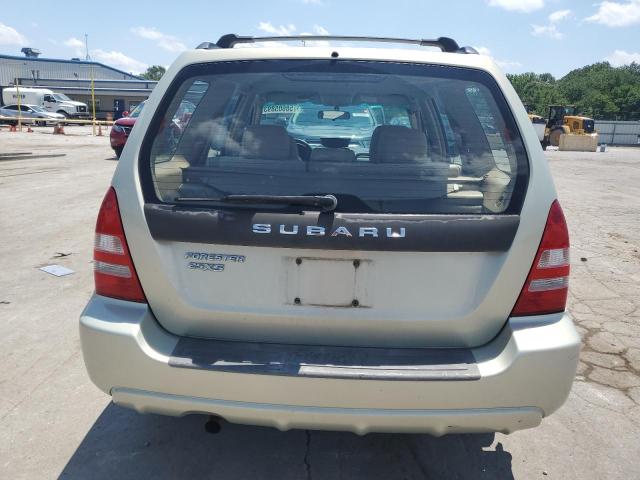 JF1SG656X5H728458 - 2005 SUBARU FORESTER 2.5XS Кремовый фото 6