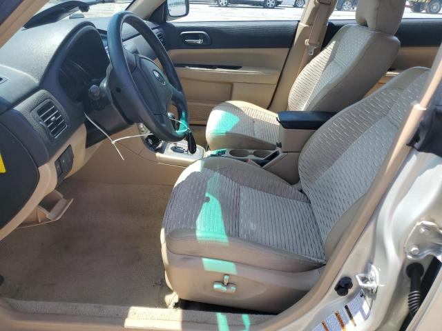 JF1SG656X5H728458 - 2005 SUBARU FORESTER 2.5XS Кремовый фото 7