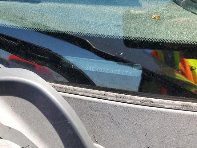 1J8HG48K07C626774 - 2007 JEEP COMMANDER 灰色 照片 12