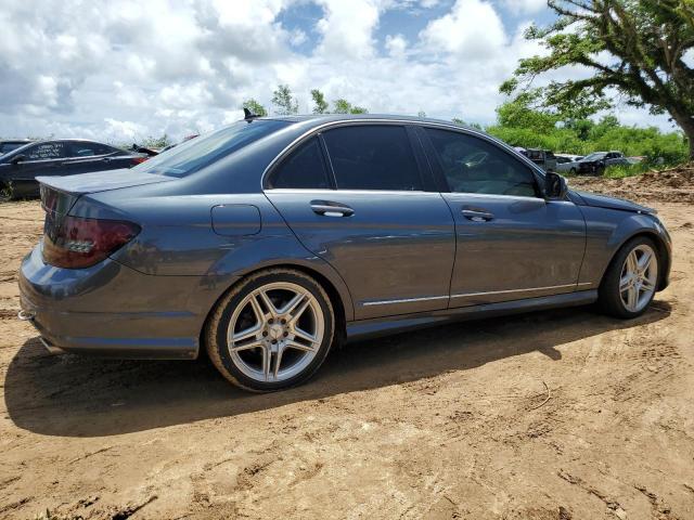 WDDGF56X29R058060 - 2009 MERCEDES-BENZ C 350 GRAY photo 3