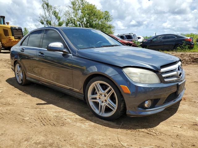 WDDGF56X29R058060 - 2009 MERCEDES-BENZ C 350 GRAY photo 4