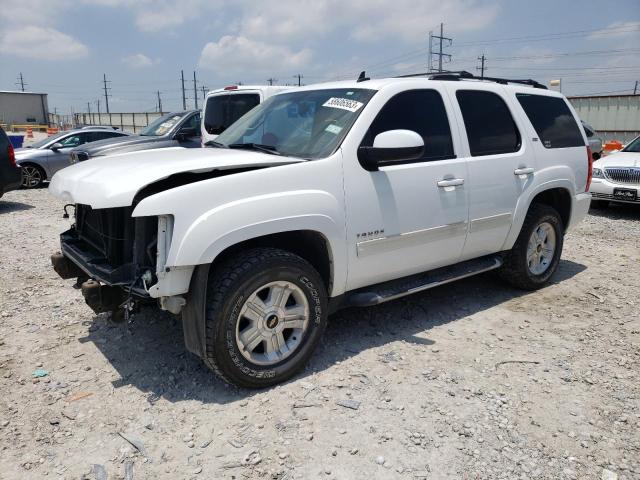 1GNUKBE02AR145125 - 2010 CHEVROLET TAHOE K1500 LT WHITE photo 1