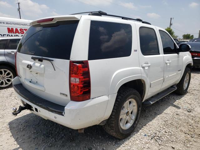 1GNUKBE02AR145125 - 2010 CHEVROLET TAHOE K1500 LT WHITE photo 3