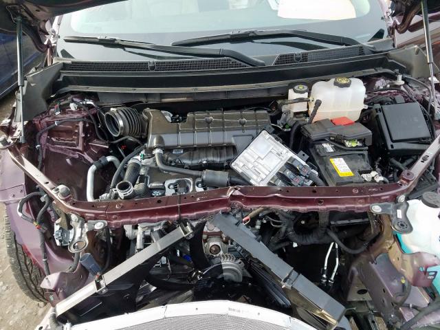 5GAEVBKW9KJ110919 - 2019 BUICK ENCLAVE PREMIUM BURGUNDY photo 7