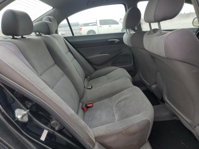 19XFA1F56AE045808 - 2010 HONDA CIVIC LX BLACK photo 10