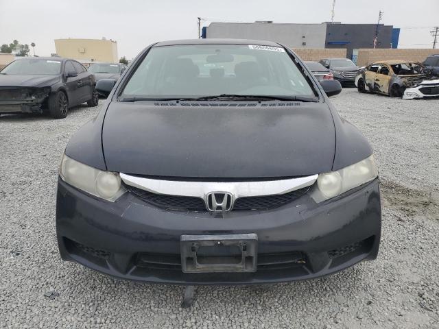 19XFA1F56AE045808 - 2010 HONDA CIVIC LX BLACK photo 5