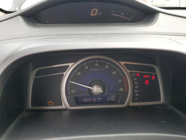 19XFA1F56AE045808 - 2010 HONDA CIVIC LX BLACK photo 9