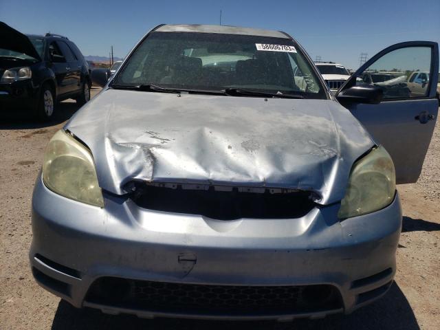2T1KR32E14C315409 - 2004 TOYOTA COROLLA MA XR BLUE photo 5