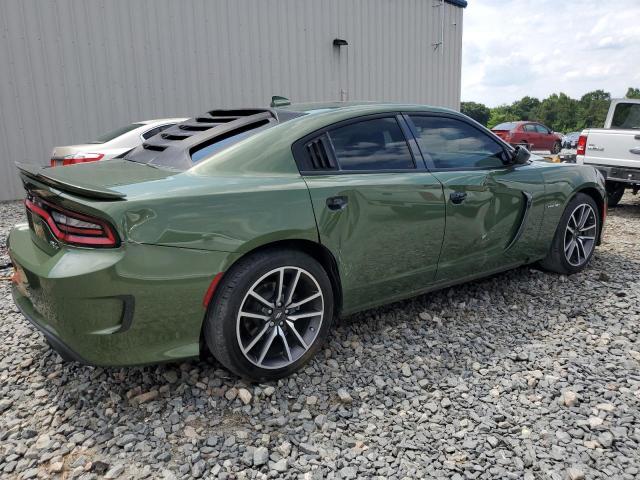 2C3CDXCT4MH639469 - 2021 DODGE CHARGER R/T GREEN photo 3