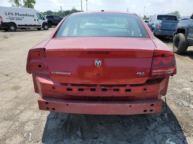 2B3KA53H27H872532 - 2007 DODGE CHARGER R/T RED photo 6