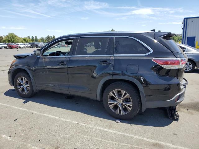5TDJKRFH2FS130321 - 2015 TOYOTA HIGHLANDER XLE BLACK photo 2