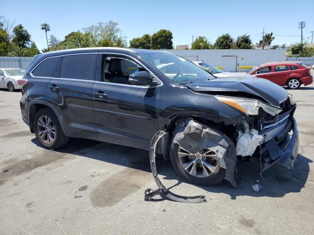 5TDJKRFH2FS130321 - 2015 TOYOTA HIGHLANDER XLE BLACK photo 4