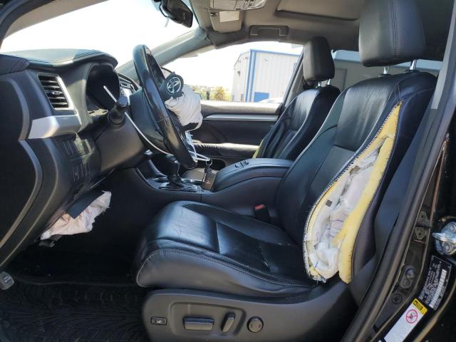 5TDJKRFH2FS130321 - 2015 TOYOTA HIGHLANDER XLE BLACK photo 7