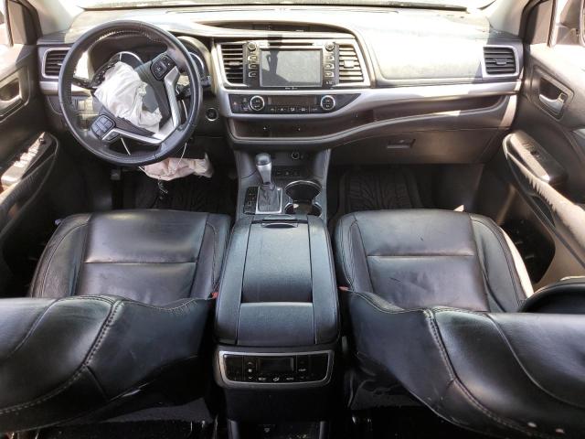 5TDJKRFH2FS130321 - 2015 TOYOTA HIGHLANDER XLE BLACK photo 8