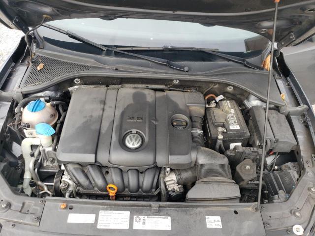 1VWAP7A3XCC105761 - 2012 VOLKSWAGEN PASSAT S GRAY photo 11