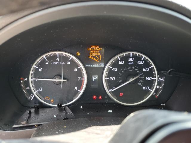 19UDE2F73GA011499 - 2016 ACURA ILX PREMIUM TECH ნაცრისფერი ფოტო 9