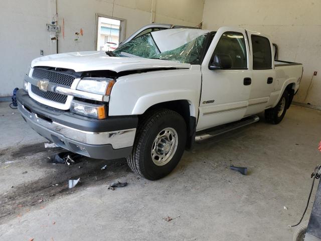 1GCGK23U34F147113 - 2004 CHEVROLET SILVERADO K2500 WHITE photo 1