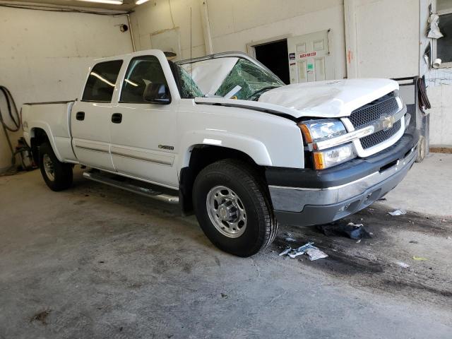 1GCGK23U34F147113 - 2004 CHEVROLET SILVERADO K2500 WHITE photo 4