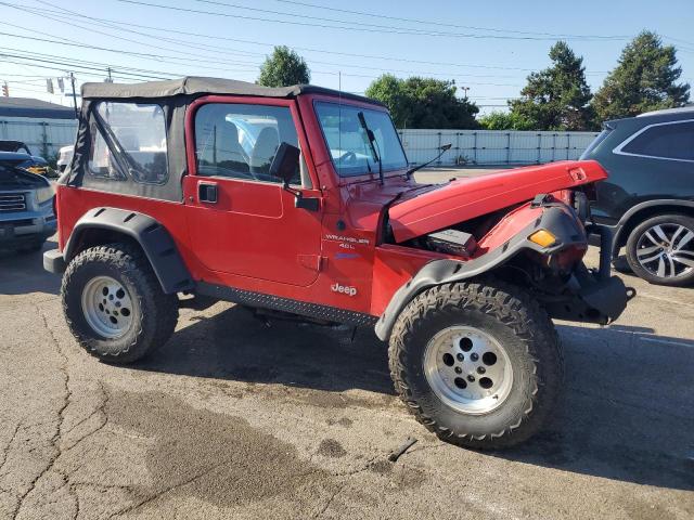 1J4FY19S8WP794205 - 1998 JEEP WRANGLER / SPORT RED photo 4