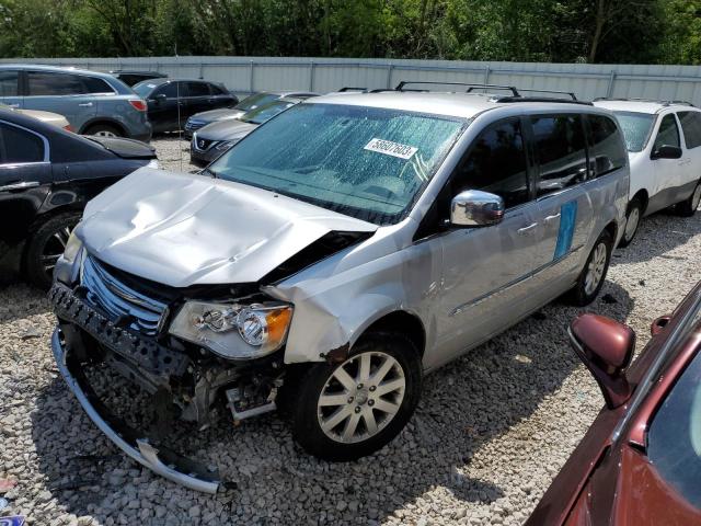 2A4RR8DG4BR604480 - 2011 CHRYSLER TOWN & COU TOURING L SILVER photo 1