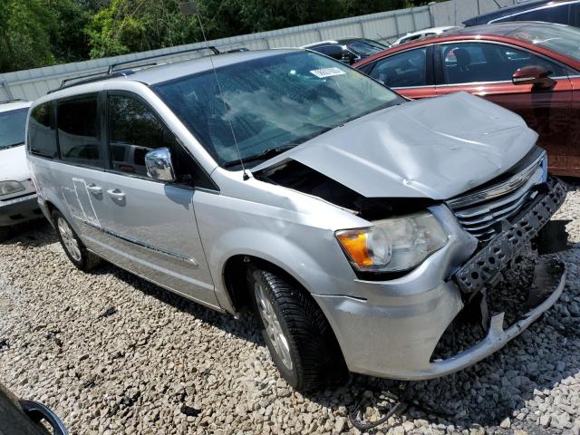 2A4RR8DG4BR604480 - 2011 CHRYSLER TOWN & COU TOURING L SILVER photo 4