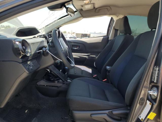 JTDKDTB37J1603934 - 2018 TOYOTA PRIUS C GRAY photo 7