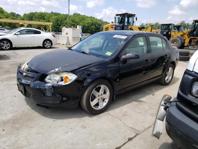 1G1AL55F567676295 - 2006 CHEVROLET COBALT LT BLACK photo 1