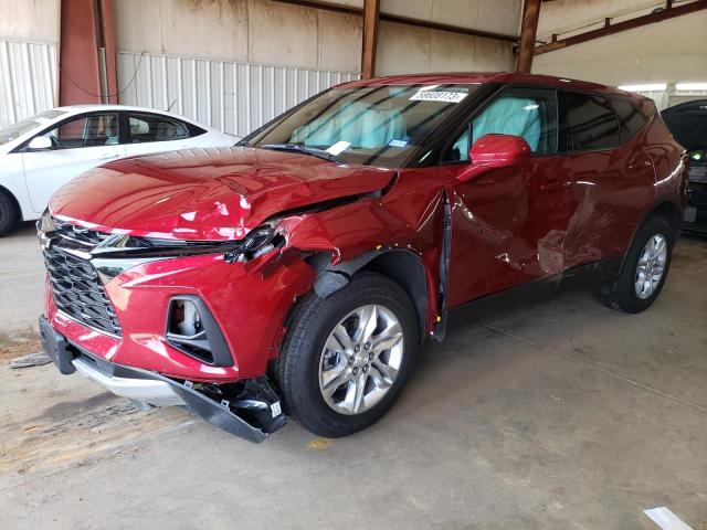 3GNKBBRA5MS576439 - 2021 CHEVROLET BLAZER 1LT RED photo 1