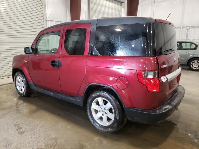 5J6YH2H78BL005466 - 2011 HONDA ELEMENT EX RED photo 2