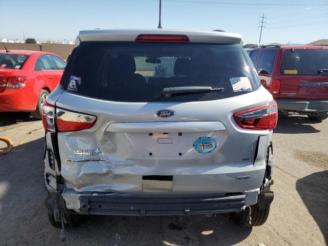 MAJ3P1TE3JC161308 - 2018 FORD ECOSPORT SE SILVER photo 6