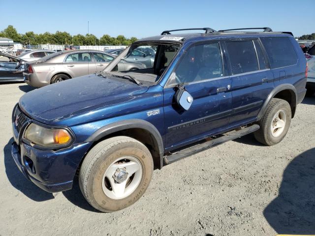 JA4MT31HXYP062470 - 2000 MITSUBISHI MONTERO SPORT LS BLUE photo 1