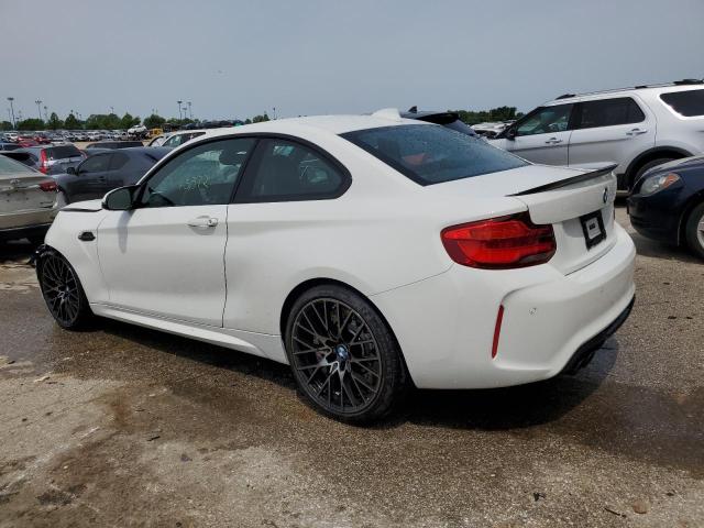 WBS2U7C55KVJ07735 - 2019 BMW M2 COMPETITION WHITE photo 2