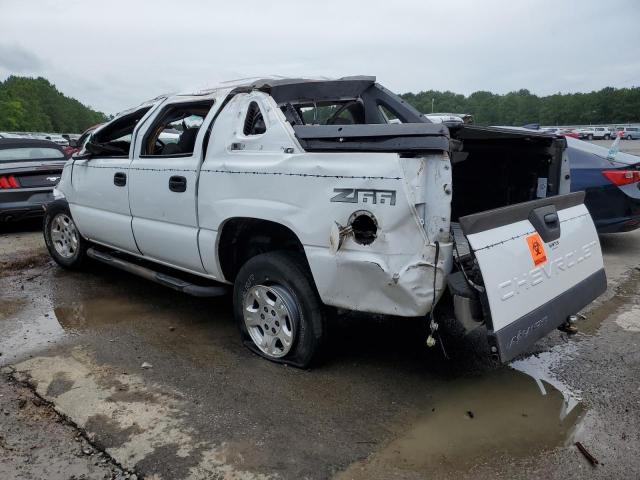 3GNEC13T93G223962 - 2003 CHEVROLET AVALANCHE C1500 WHITE photo 2