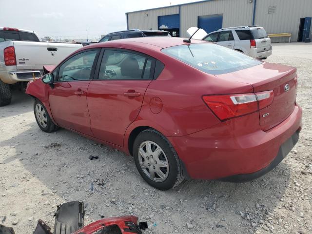 KNADM4A30H6117346 - 2017 KIA RIO LX RED photo 2