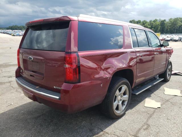 1GNSCJKC8JR185853 - 2018 CHEVROLET SUBURBAN C1500 PREMIER RED photo 3