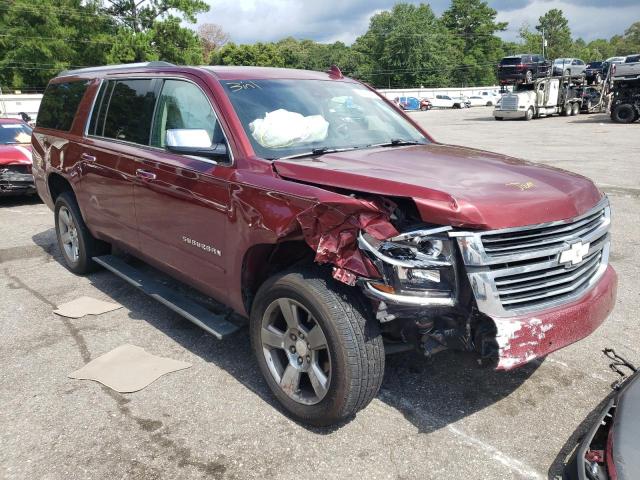 1GNSCJKC8JR185853 - 2018 CHEVROLET SUBURBAN C1500 PREMIER RED photo 4