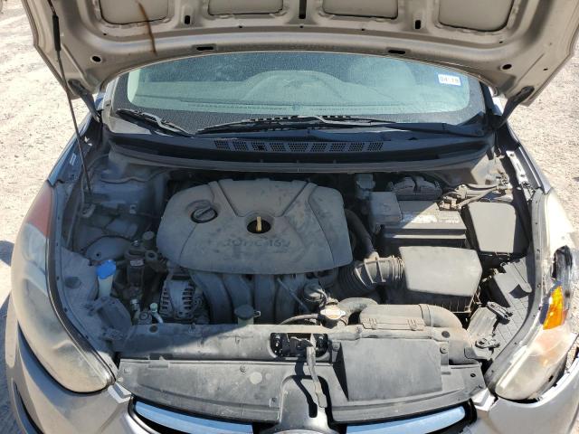 KMHDH4AE0BU115569 - 2011 HYUNDAI ELANTRA GLS SILVER photo 11