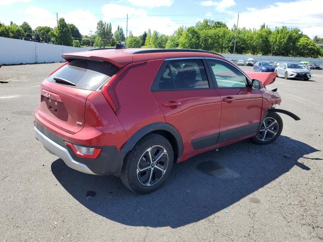 KNDCP3LE8R5130576 - 2024 KIA NIRO LX RED photo 3