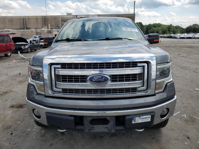 1FTFX1EF8EKF89724 - 2014 FORD F150 SUPER CAB GRAY photo 5