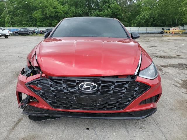 5NPEJ4J22NH137364 - 2022 HYUNDAI SONATA SEL PLUS RED photo 5