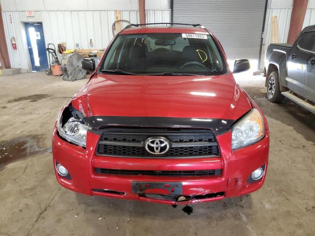 2T3RF4DV2BW105608 - 2011 TOYOTA RAV4 SPORT RED photo 5