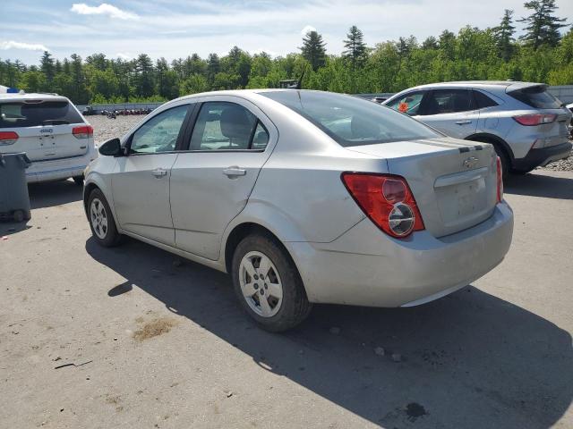 1G1JB5SH9E4223208 - 2014 CHEVROLET SONIC LS SILVER photo 2