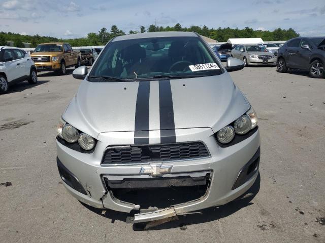 1G1JB5SH9E4223208 - 2014 CHEVROLET SONIC LS SILVER photo 5