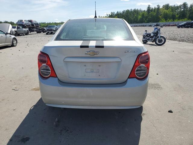 1G1JB5SH9E4223208 - 2014 CHEVROLET SONIC LS SILVER photo 6