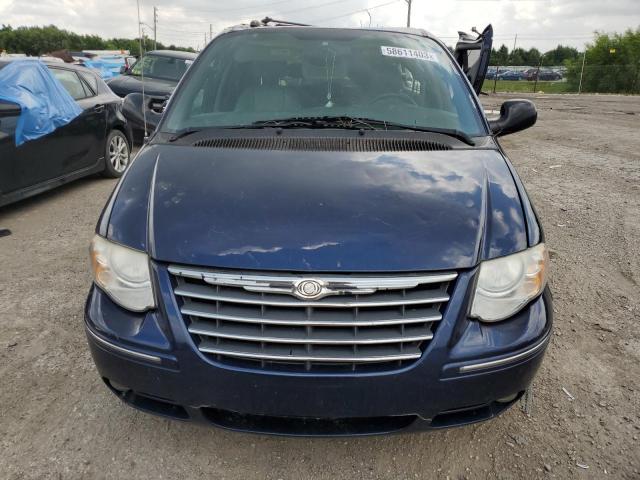 2C4GP54L65R147349 - 2005 CHRYSLER TOWN & COU TOURING Mavi foto 5