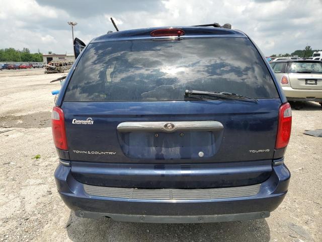 2C4GP54L65R147349 - 2005 CHRYSLER TOWN & COU TOURING Mavi foto 6