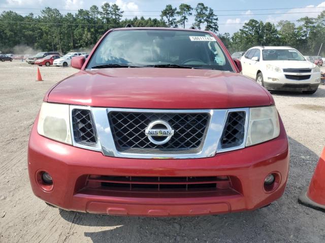 5N1AR18U99C616326 - 2009 NISSAN PATHFINDER S BURGUNDY photo 5
