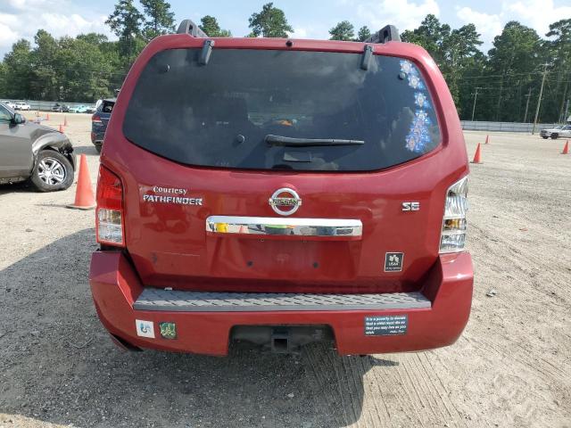 5N1AR18U99C616326 - 2009 NISSAN PATHFINDER S BURGUNDY photo 6