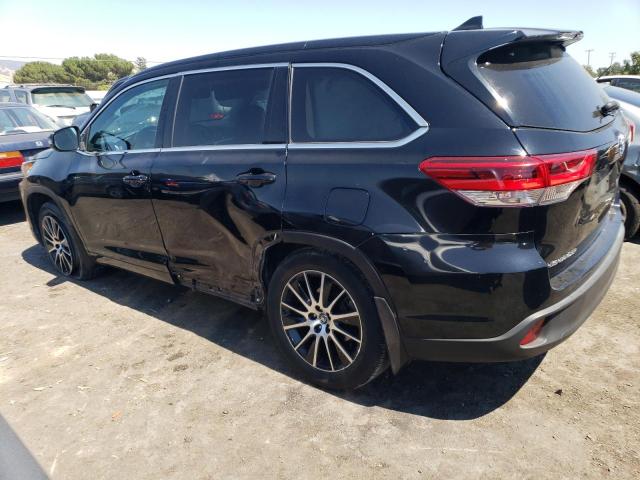 5TDJZRFHXHS417551 - 2017 TOYOTA HIGHLANDER SE BLACK photo 2