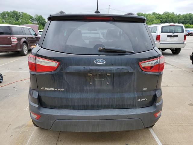MAJ6P1UL5JC224855 - 2018 FORD ECOSPORT SE შავი ფოტო 6